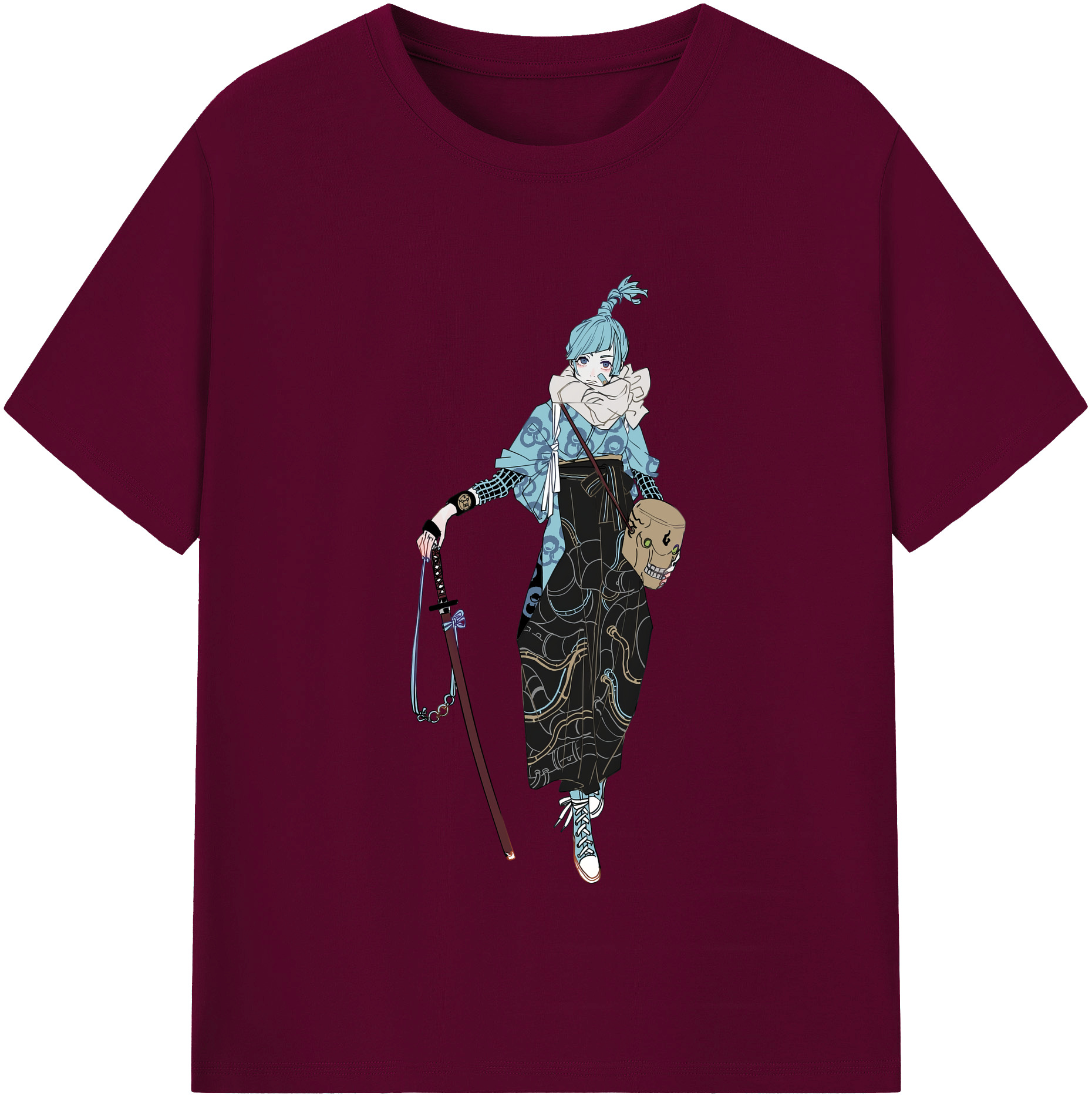 （画像用） 呪術廻戦 Jujutsu Kaisen レディースカジュアルプリントTシャツ（綿100％）
